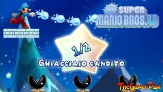 Lets Play New Super Mario Bros U  Ghiacciaio candito 12 [upl. by Kanal]