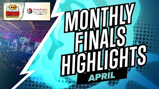 BSC Monthly Finals Highlights  April [upl. by Ennovihc]