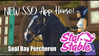 NEW SSO App Horse Seal Bay Percheron 🌟 [upl. by Sillert]