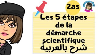 Démontrer prouver un fait  5 étapes de la démonstration 2as شرح بالعربية [upl. by Eiramenna]