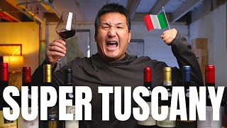 10 Super TUSCAN red wines YOU should know Blind Tasting [upl. by Ramses]