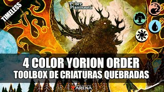 ATRAXA OMNATH OU PRIMEVAL TITAN DO DECK PRA MESA  4 Colors Natural Order  MTG Arena  Timeless [upl. by Perrin]