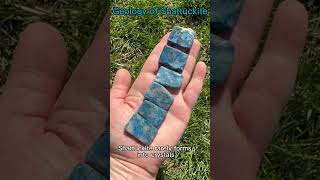 Geology of Shattuckite crystals minerals geology shattuckite [upl. by Eirellam]