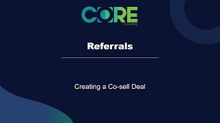 Referrals Creating a Cosell Deal [upl. by Juetta165]