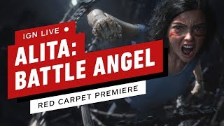 Alita Battle Angel Red Carpet  IGN Live [upl. by Sander]