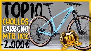 😍 10 MOUNTAIN BIKES rígidas CARBONO 2000€ 🤯 MTB BARATAS [upl. by Bee]