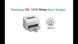 Samsung ml1610  Driver [upl. by Hajan]