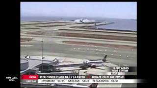 ASIANA FLIGHT 214 New Video Shows Entire Crash From Tower [upl. by Adni824]