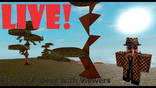 Roblox Livestream 31 JOIN ME WITH MY PROFILE LINK IN THE DESCRIPTION [upl. by Gillett517]