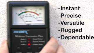 Tramex quotMoisture Encounter Plusquot NonDestructive Moisture Meter [upl. by Otilopih]