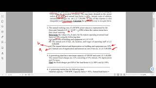 Electric Power  Eng Mohamed Moawad  3rdYear  2ndTerm  Tutorial 6 [upl. by Iden]