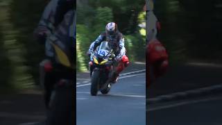 Peter Hickman winds it through the Hairpin in qualifying of TT2023 [upl. by Nalyak842]