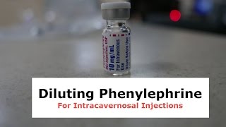 Mixing Up Phenylephrine for Treating Priapism [upl. by Rosita278]