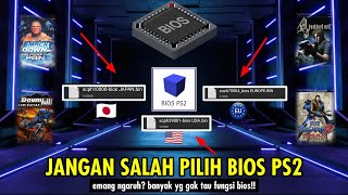 BARU Jangan Salah Pilih BIOS PS2  Bios tercepat mending mana Bios Aether sx2 No Lag [upl. by Marentic334]