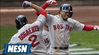 Red Sox Lineup Betts And Bogaerts Are Red Hot [upl. by Aneral]