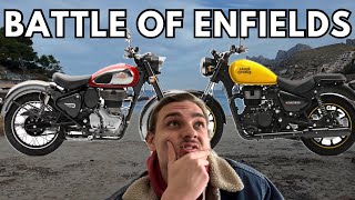 Royal Enfield Meteor 350 VS Classic 350  Which one is Better [upl. by Yanad562]