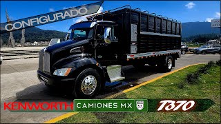 ¡Kenworth T370 2013 quotDiamante Negroquot en Camiones Mx [upl. by Elakram48]