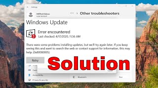 Fix 0x80240438 ‘There Were Some Problems Installing Updates’ Windows 1110 Guide [upl. by Rehtaeh]