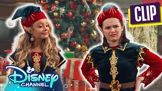 Santas Reindeer Visit the Ranch 🦌 BUNKD  disneychannel [upl. by Artamas]