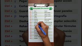 Más de 10 atajos en Excel 🤠✌️ ingedarwin informática [upl. by Eerak]