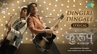 Dingiri Dingale Hindi  Lyrical Video  Kurup  Dulquer Salmaan  Sulaiman K  Srinath Rajendran [upl. by Egas]