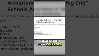 Surprising College Acceptance Rates Northeastern and Boston Universitys Unexpected Rise Recently [upl. by Yatnuahc739]