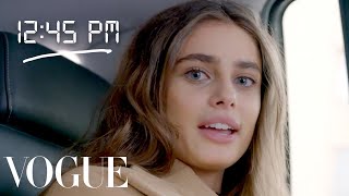 How Taylor Hill Gets Runway Ready  Diary of a Model  Vogue [upl. by Loren]