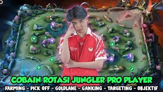 Cara Rotasi Jungler Di Patch Baru  Rotasi Jungler Pro Player  FarmingGanking amp Objektif [upl. by Ane]