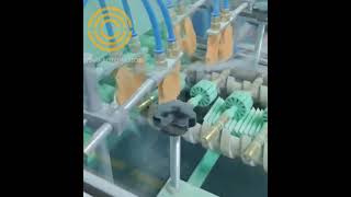 Armature Slot Electrostatic Fluidize Powder Coating System resin insulation WIND JF [upl. by Telracs]