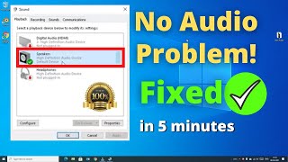 My Laptop Sound Not Working  How To Fix Windows 10 Laptop No Sound Not Working Problem [upl. by Sidwohl605]