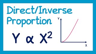 DirectInverse Proportion  GCSE Higher Maths [upl. by Zitella]