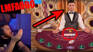 BlackJack Dealer Almost Makes LosPollosTV Cry [upl. by Adabelle596]