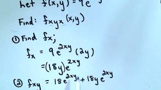 Calculus Higher Order Partial Derivatives [upl. by Yahiya]