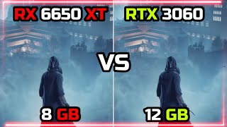 RX 6650 XT vs RTX 3060  How Much Is The Difference  2024 [upl. by Doreg]