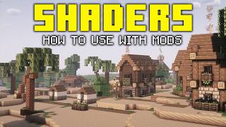 How To Use Shaders with Minecraft Mods [upl. by Gnet]