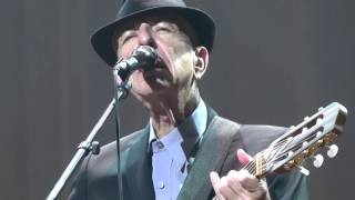 Leonard Cohen  the Partisan Olympia Hall Paris September 30th 2012 [upl. by Amias140]