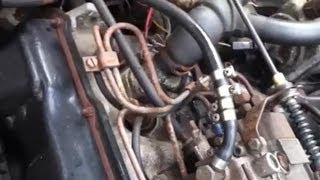 VW T25 Diesel Engine Cold Start Problem and Fix [upl. by Nyltak]