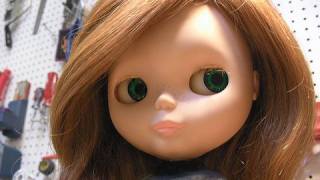 Rerooting Blythe Doll Hair  CRAFT Video Podcast [upl. by Karlik]