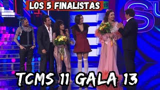 🤯TU CARA ME SUENA 11GALA 13😱 ESTOS SON LOS FINALISTAS DE tcms  🔥 tcms11 tucaramesuena 🎶 [upl. by Lleoj]