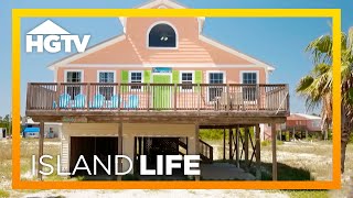 Perfect Home Right on the Beach  Island Life  HGTV [upl. by Peterson]