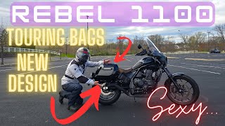 Rebel 1100 Touring Saddlebags Viking Bags  NEW [upl. by Lewak]