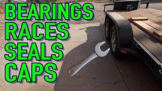 How to Replace Trailer Wheel Bearings  A Beginners Guide [upl. by Nahshon]