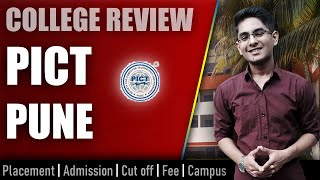 PICT Pune college review  admission placement cutoff fee campus [upl. by Adnana]