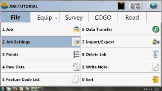 Champion Instruments SurvCE Basic Settings for GNSS [upl. by Aznola125]