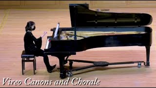 Lisa Bielawa Vireo Canons and Chorale – May Phang pianist [upl. by Berlyn]