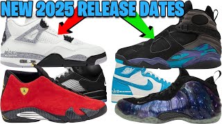 BIG UPDATES SUMMER 2025 AIR JORDAN RELEASE DATES FOAMPOSITE GALAXY DOERNBECHER JORDAN 6  MORE [upl. by Larrisa]