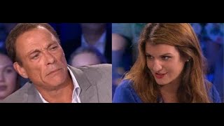 On n’est pas couché  quand Marlène Schiappa recadre JeanClaude Van Damme [upl. by Onfroi]