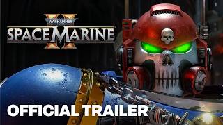 Warhammer 40k Space Marine 2  Official Gameplay Overview Trailer [upl. by Nicko]