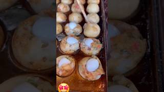 Takoyaki ngon với trứng cút food streetfood anvat [upl. by Will601]