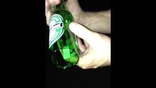 Breaking bottom of beer bottle [upl. by Dumah186]